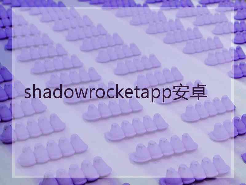 shadowrocketapp安卓