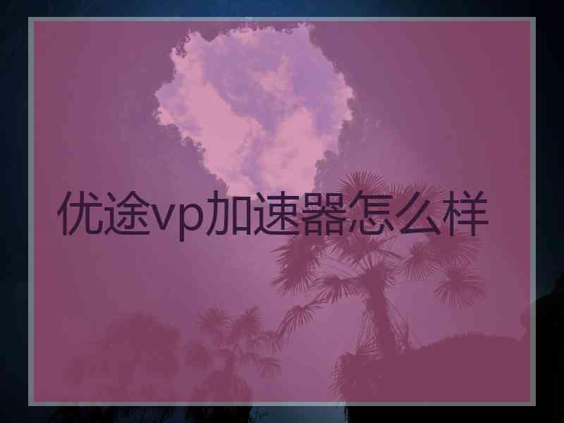 优途vp加速器怎么样