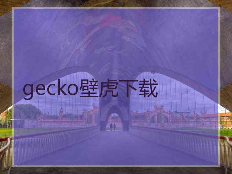 gecko壁虎下载