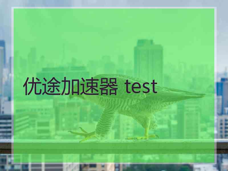 优途加速器 test