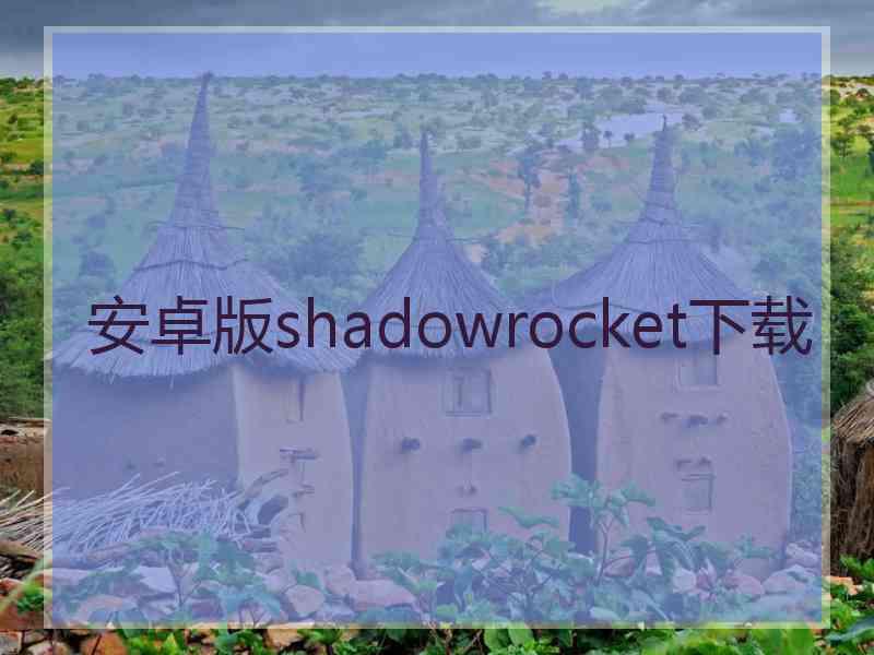 安卓版shadowrocket下载