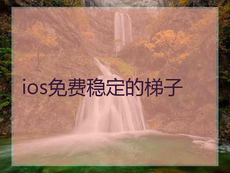 ios免费稳定的梯子