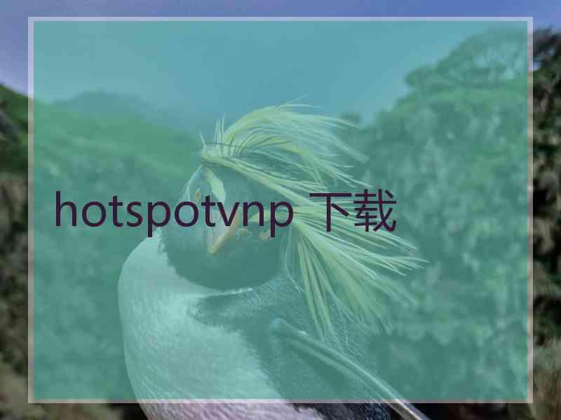 hotspotvnp 下载